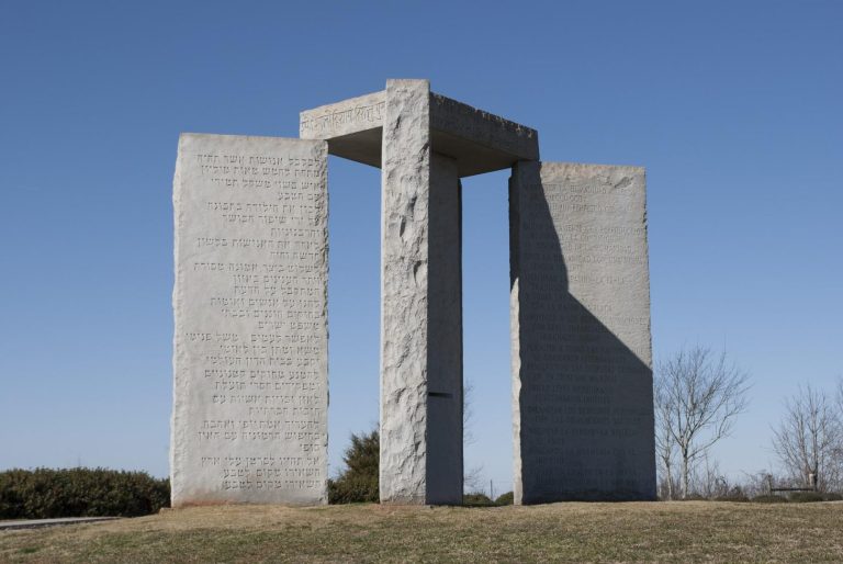 Georgia Guidestones toppled last week but media ignores most important piece